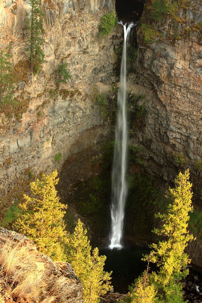 August Creek Falls waterfall