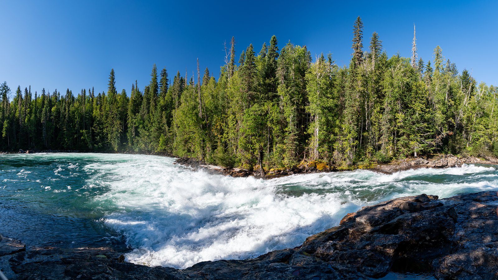 Bailey's Chute waterfall