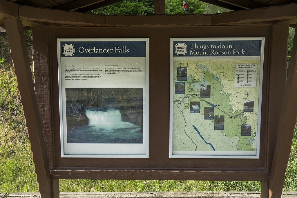 Overlander Falls waterfall