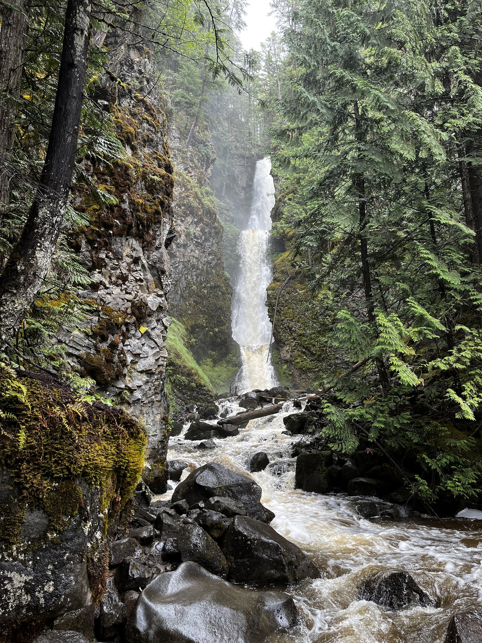 Candle Creek Falls waterfall
