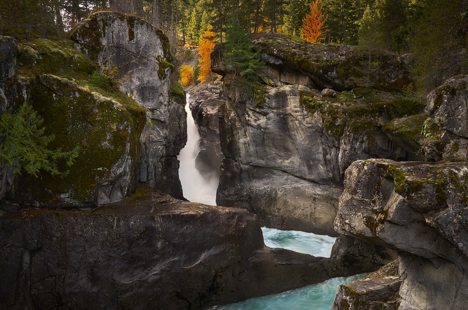Nairn Falls waterfall
