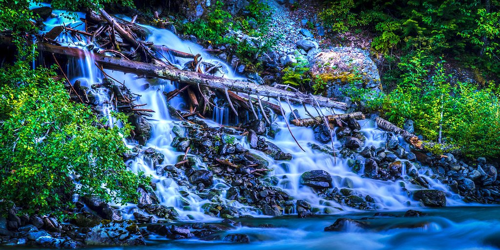 Nairn Falls waterfall