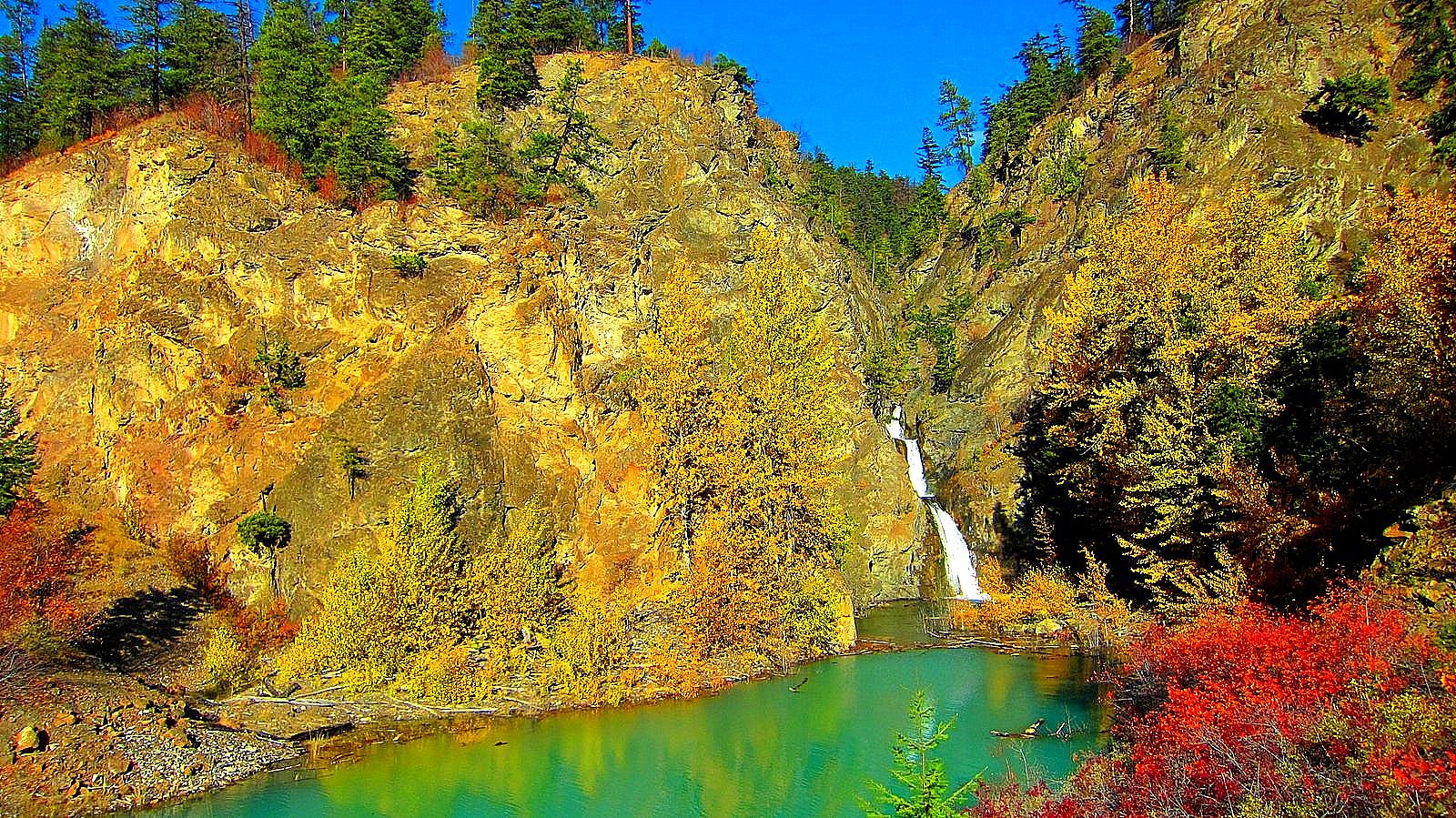 Marshall Creek waterfall