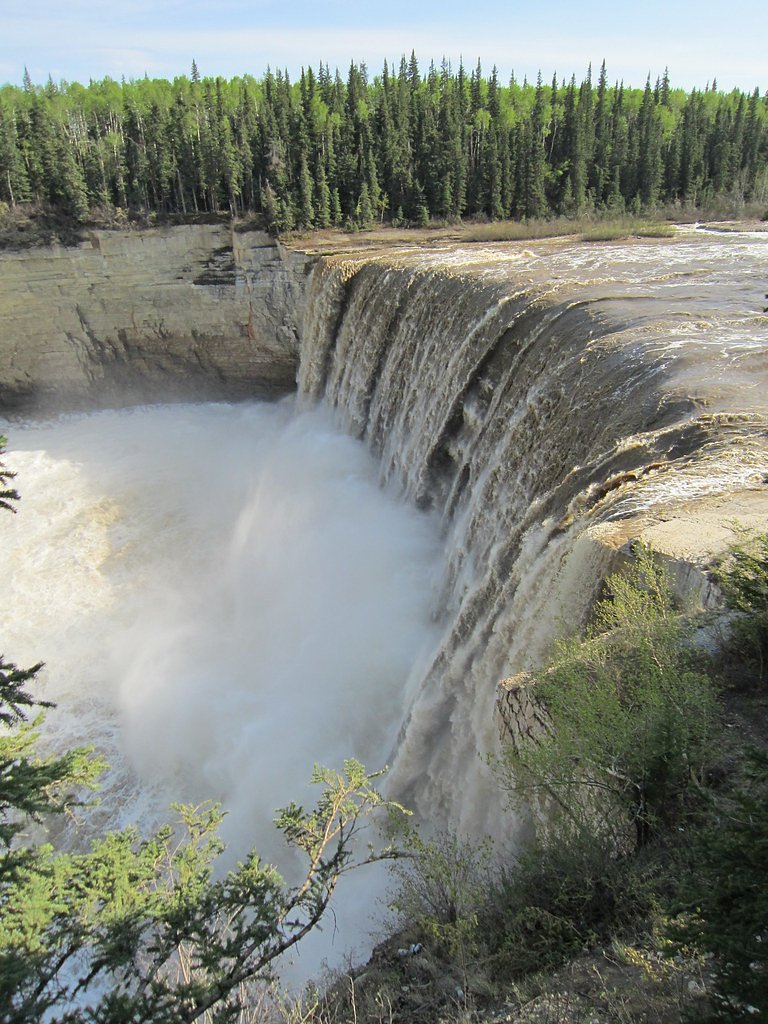 Alexandra Falls waterfall