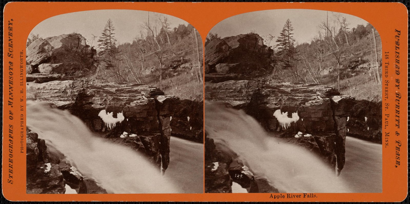Apple River Falls waterfall