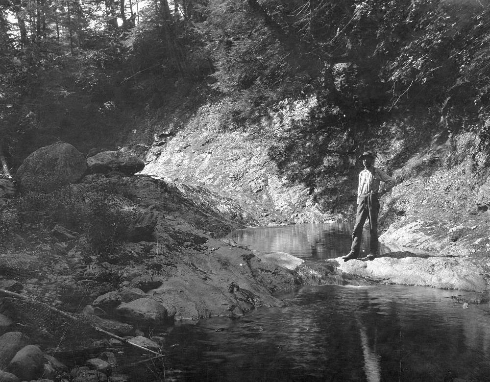 Basin Falls waterfall