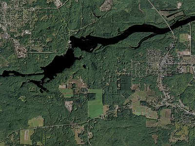 Big Quinnesec Falls (historical), WI