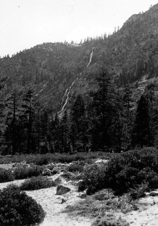 Chagoopa Falls waterfall