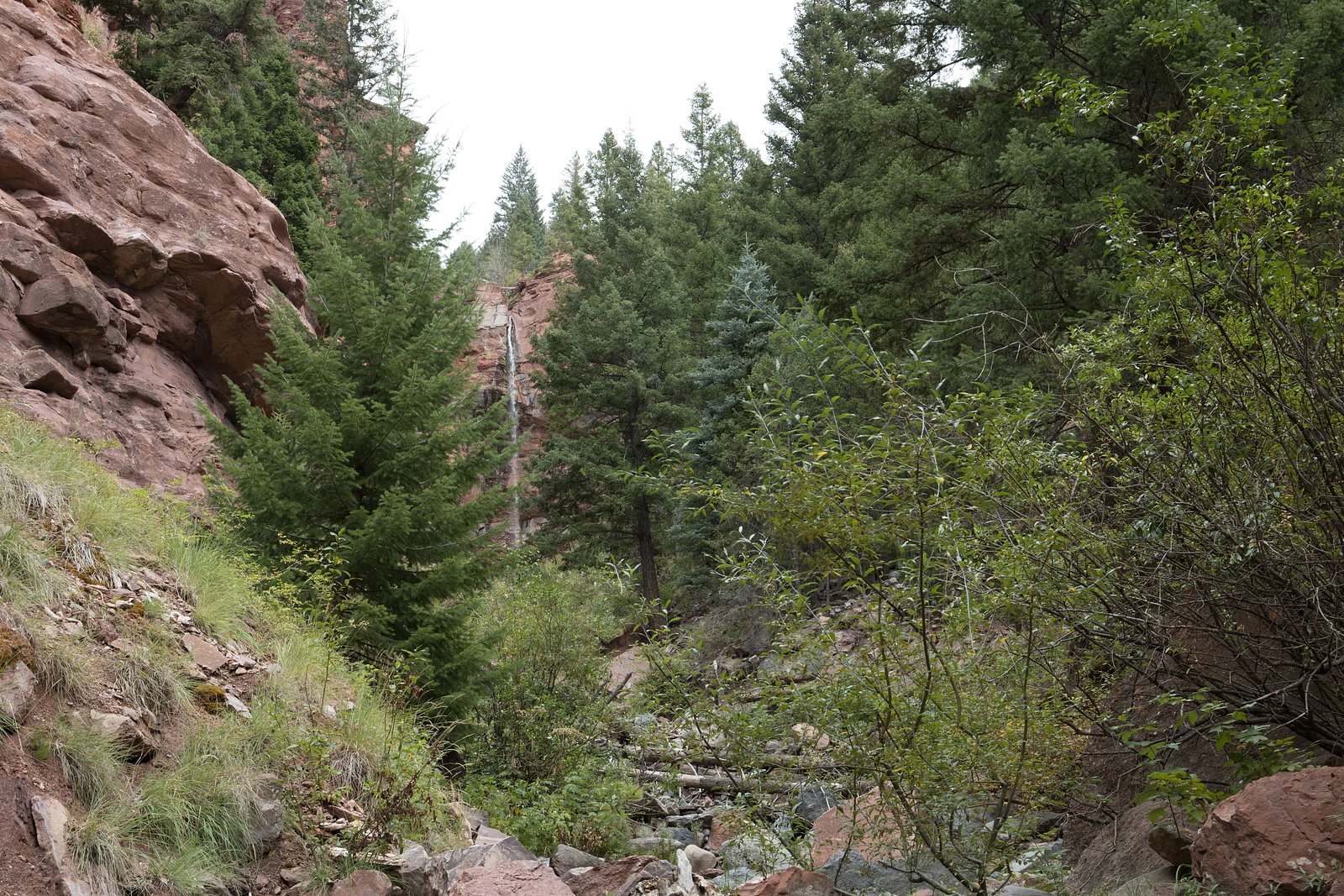 Cornet Falls waterfall