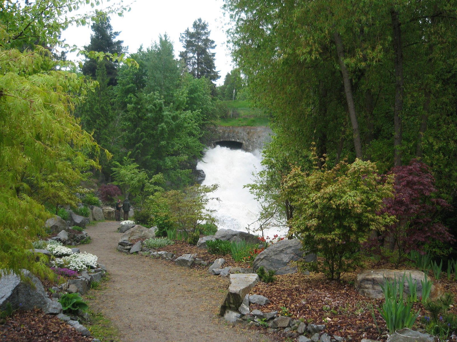 Cottonwood Falls waterfall