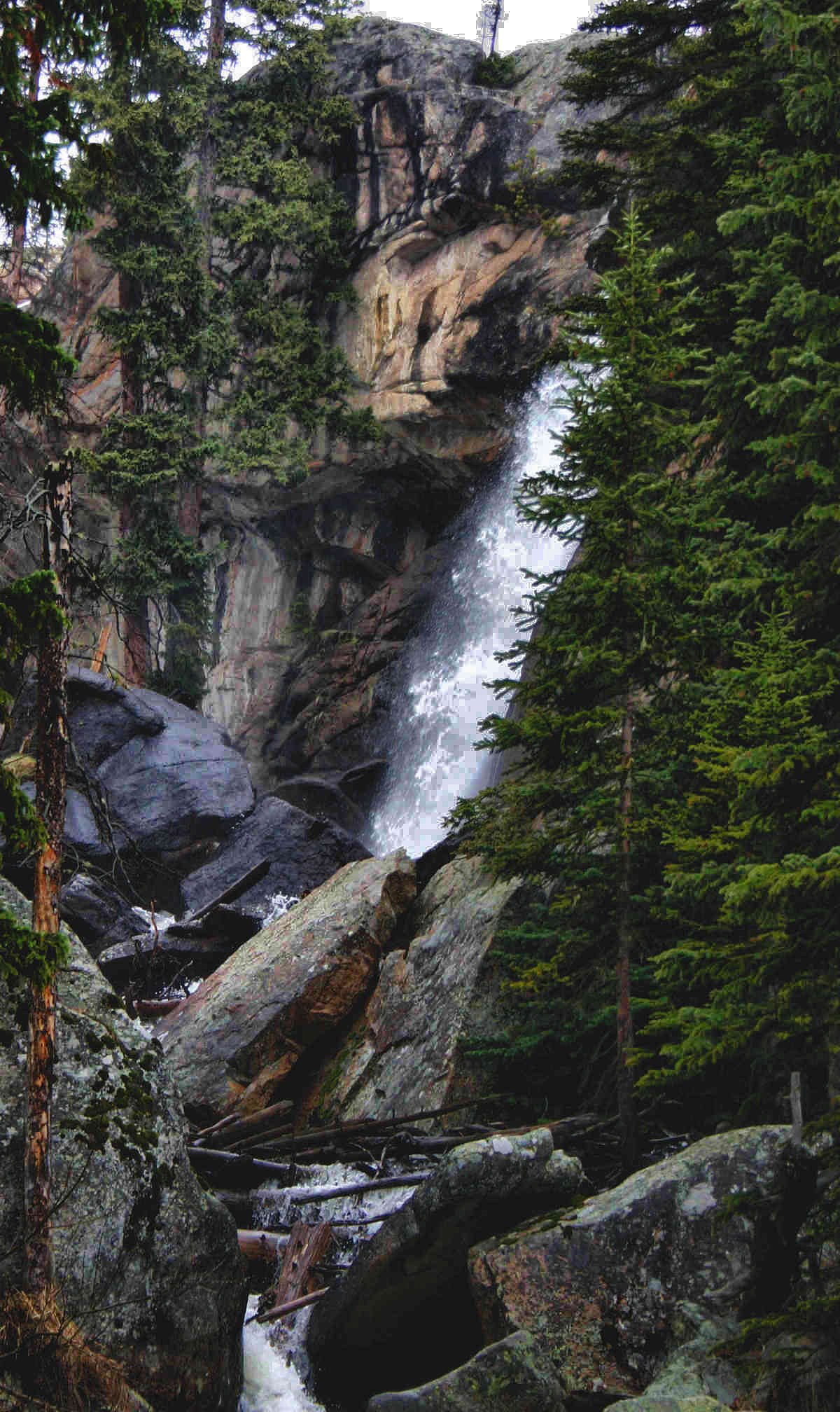 Ouzel Falls waterfall