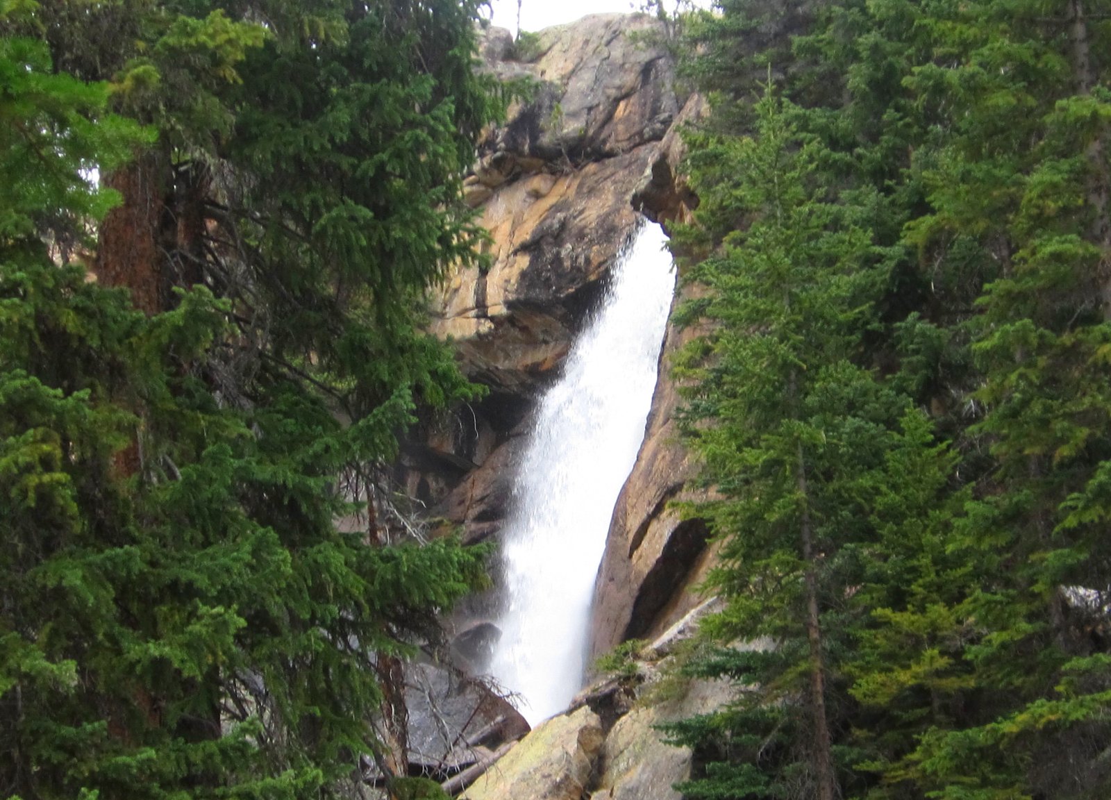 Ouzel Falls waterfall