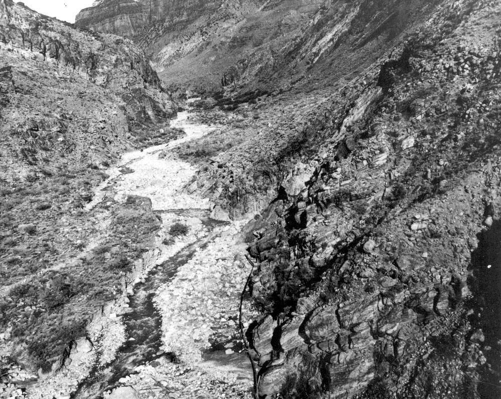 Ribbon Falls waterfall
