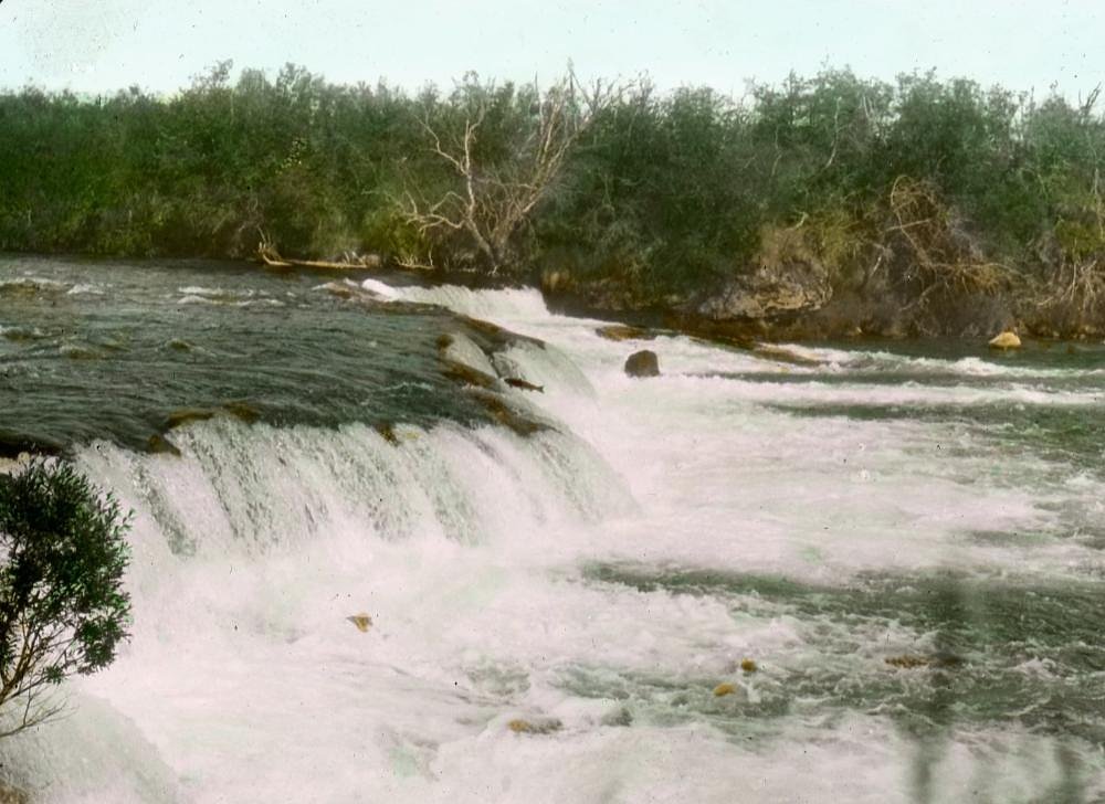 Brooks Falls waterfall