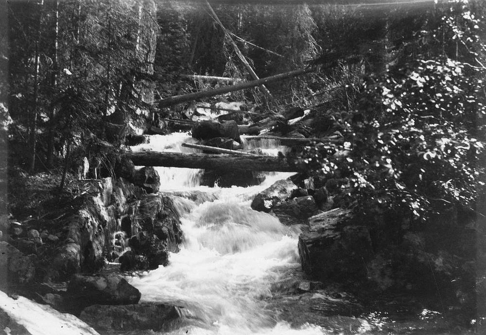 South Fork Falls waterfall