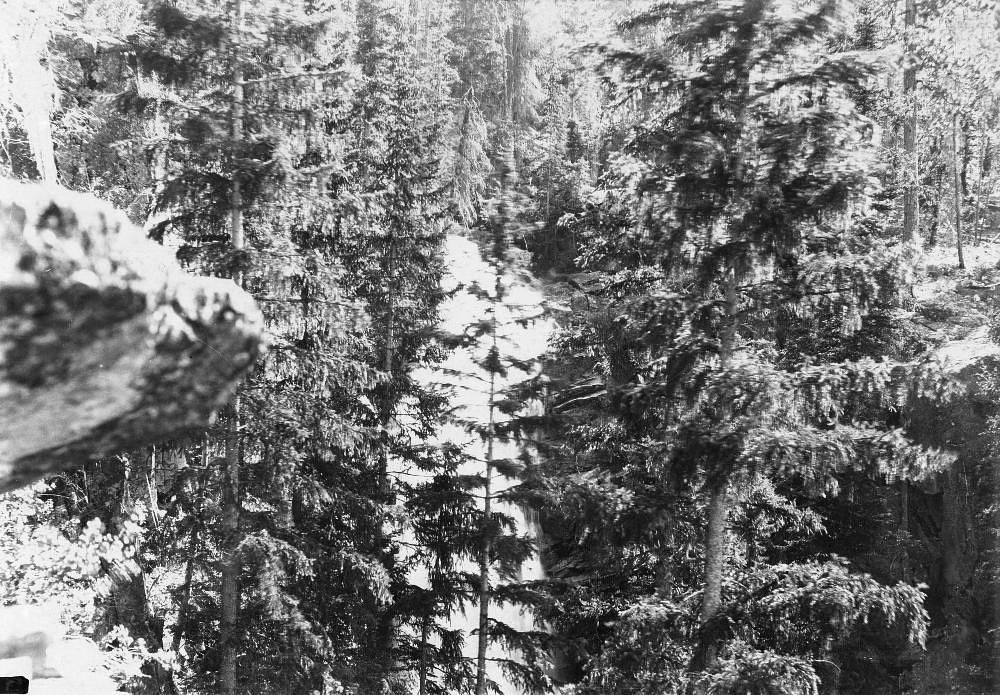 South Fork Falls waterfall