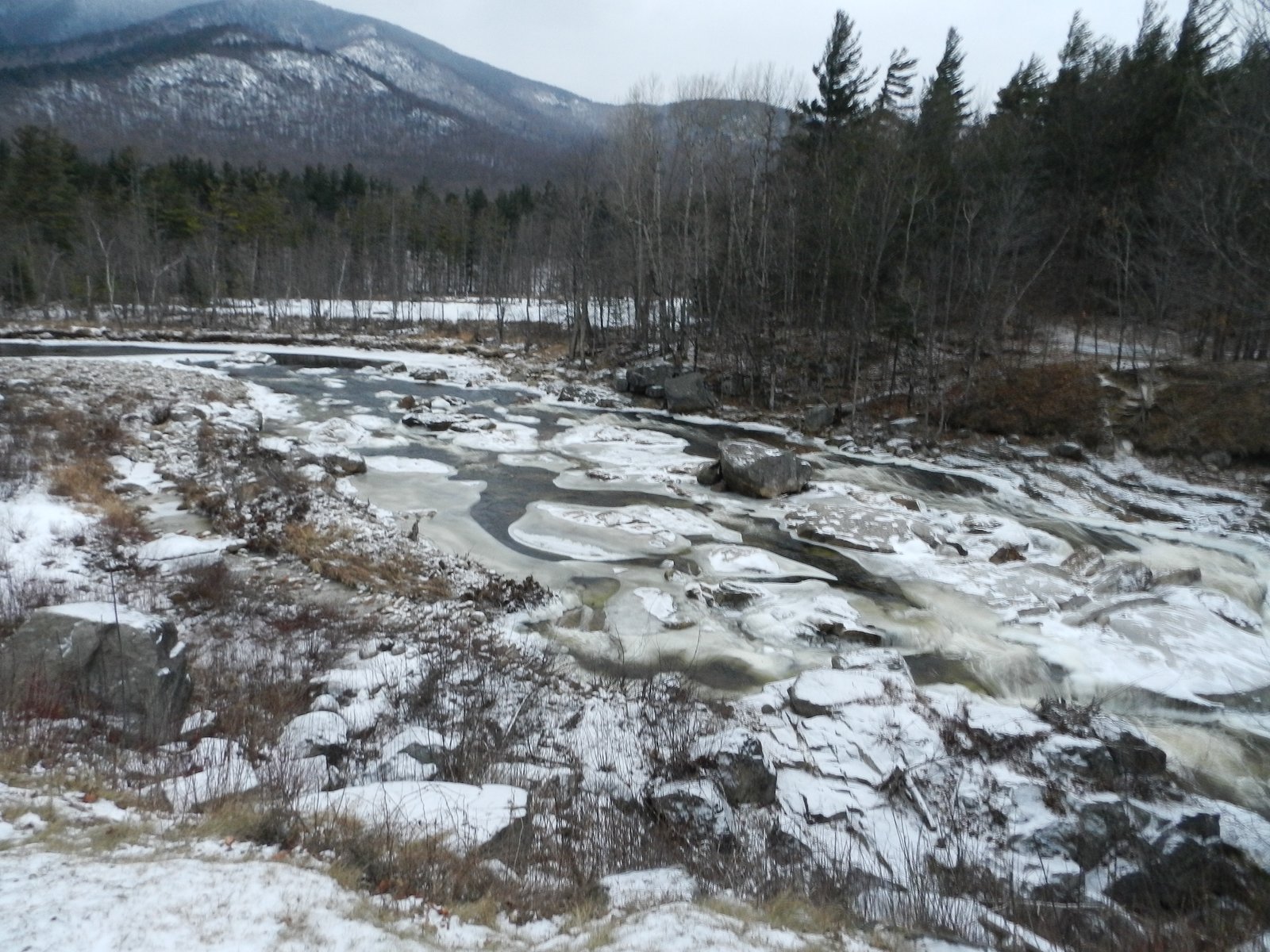The Flume Fall waterfall