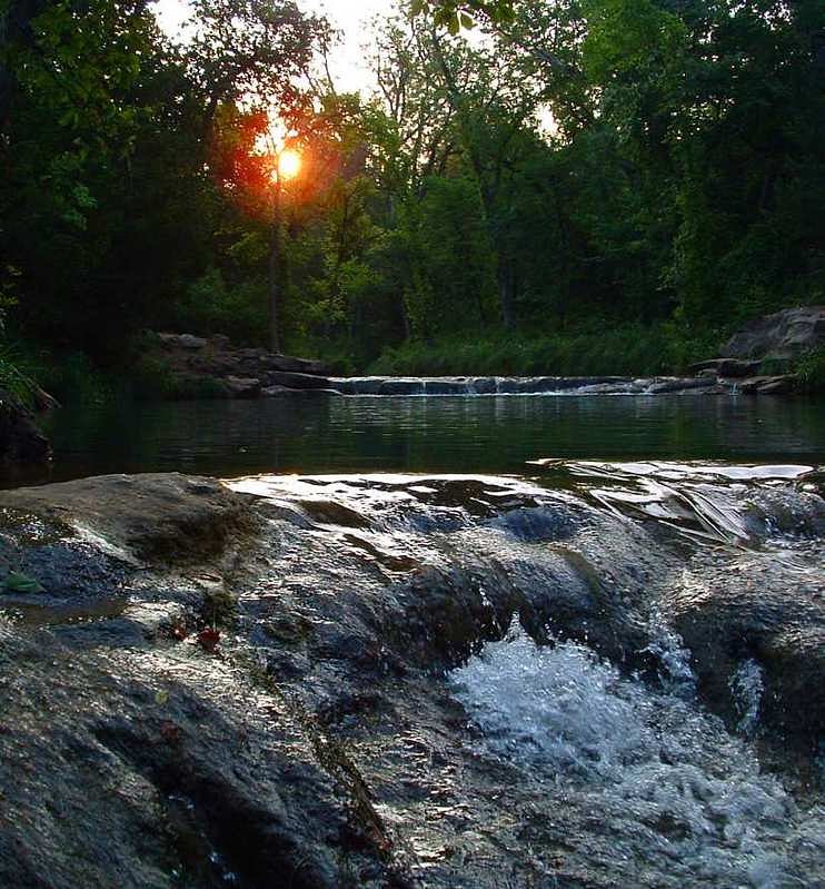 Pebble Falls waterfall
