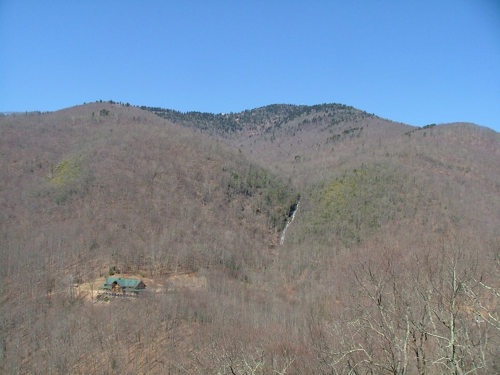 Woodfin Falls waterfall